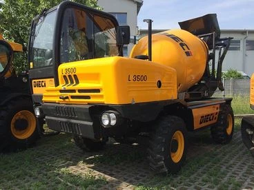 Dieci L3500 2,5m3 hasznos térfogatú, 4 kerék kormányzású betonmixer Önjáró betonmixer 2