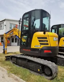 SANY SY50U 5 tonnás gumiláncos kotrógép 10