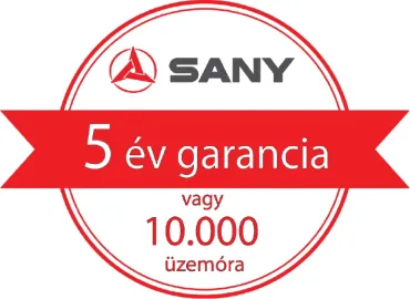 SANY SY50U 5 tonnás gumiláncos kotrógép 7