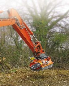 THFS/R erdészeti szárzúzó   szabadon elforduló y kés ferri erdészeti szárzúzó kotrógépekhez 3