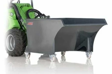 Avant gyűjtőkanál 630 és 950 l térfogat szeméttárolóként használható