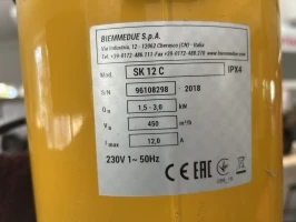 BIEMMEDUE SK 12C Hőlégbefúvó képe 3