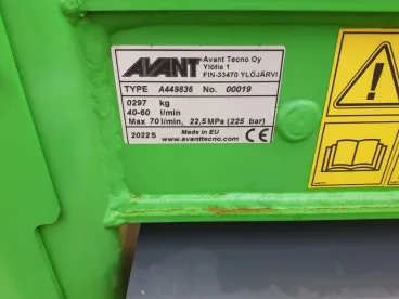 Avant forgó gereblye adatlapja