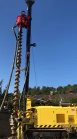 FUNDEX CP25E fúrás közben